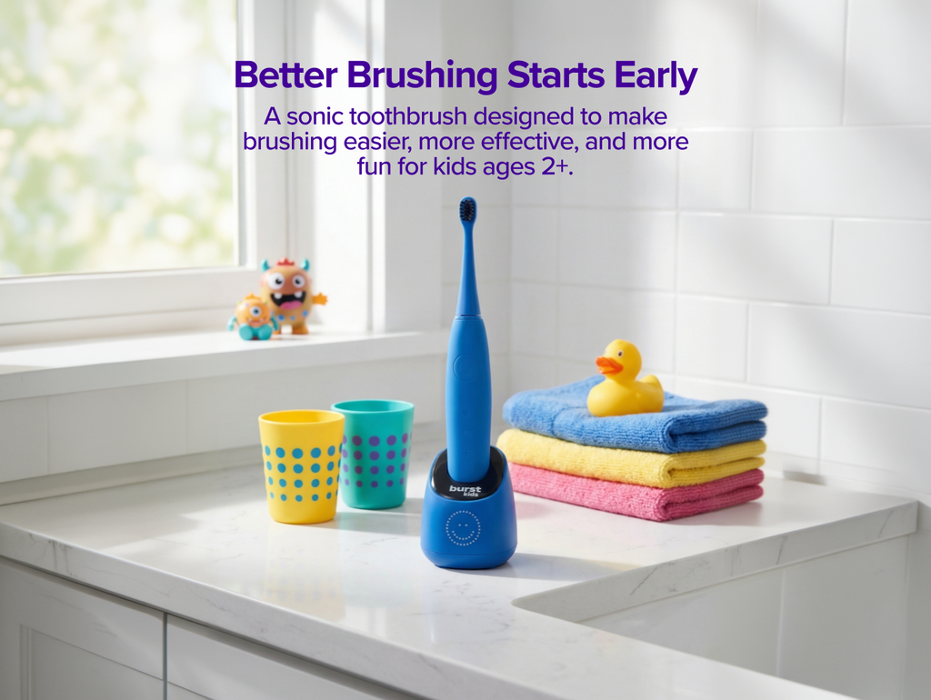BURST Oral Care Kids Sonic Electric Toothbrush