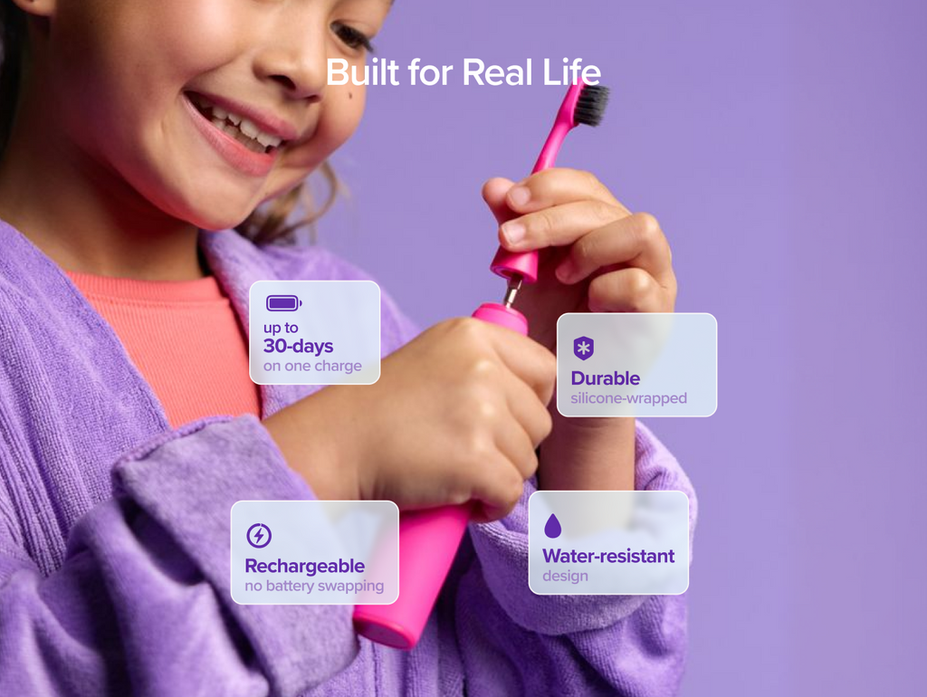 BURST Oral Care Kids Sonic Electric Toothbrush