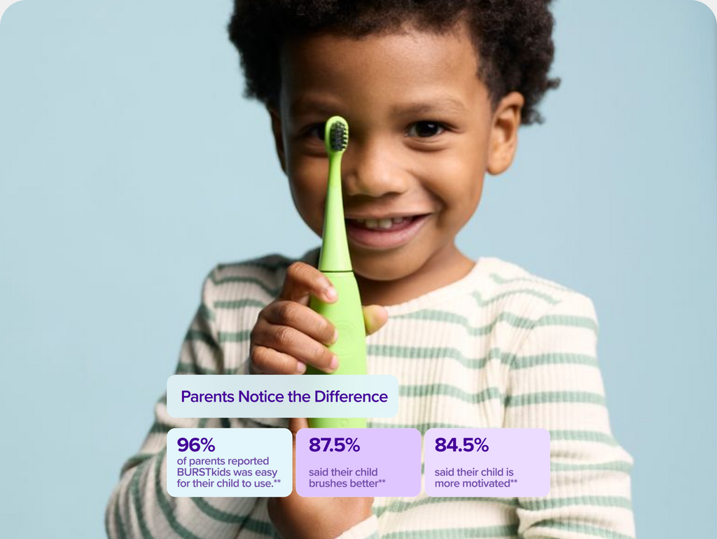 BURST Oral Care Kids Sonic Electric Toothbrush