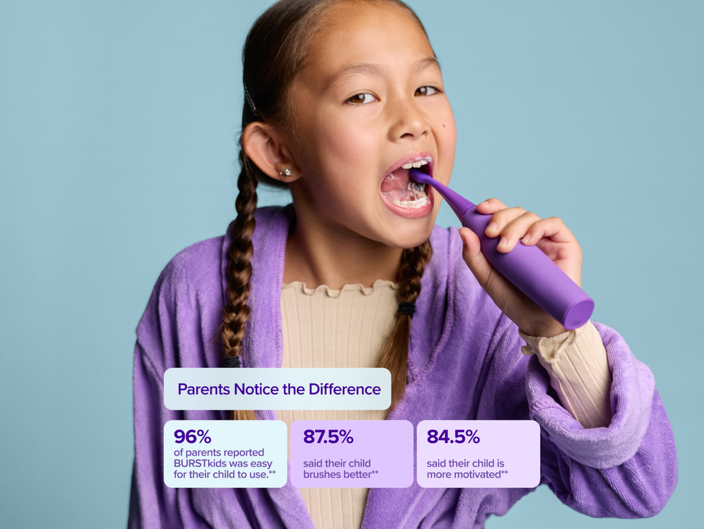 BURST Oral Care Kids Sonic Electric Toothbrush