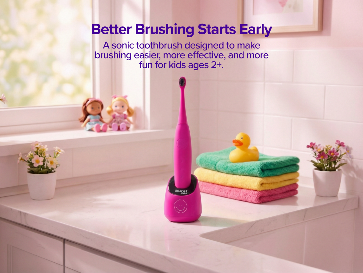 BURST Oral Care Kids Sonic Electric Toothbrush