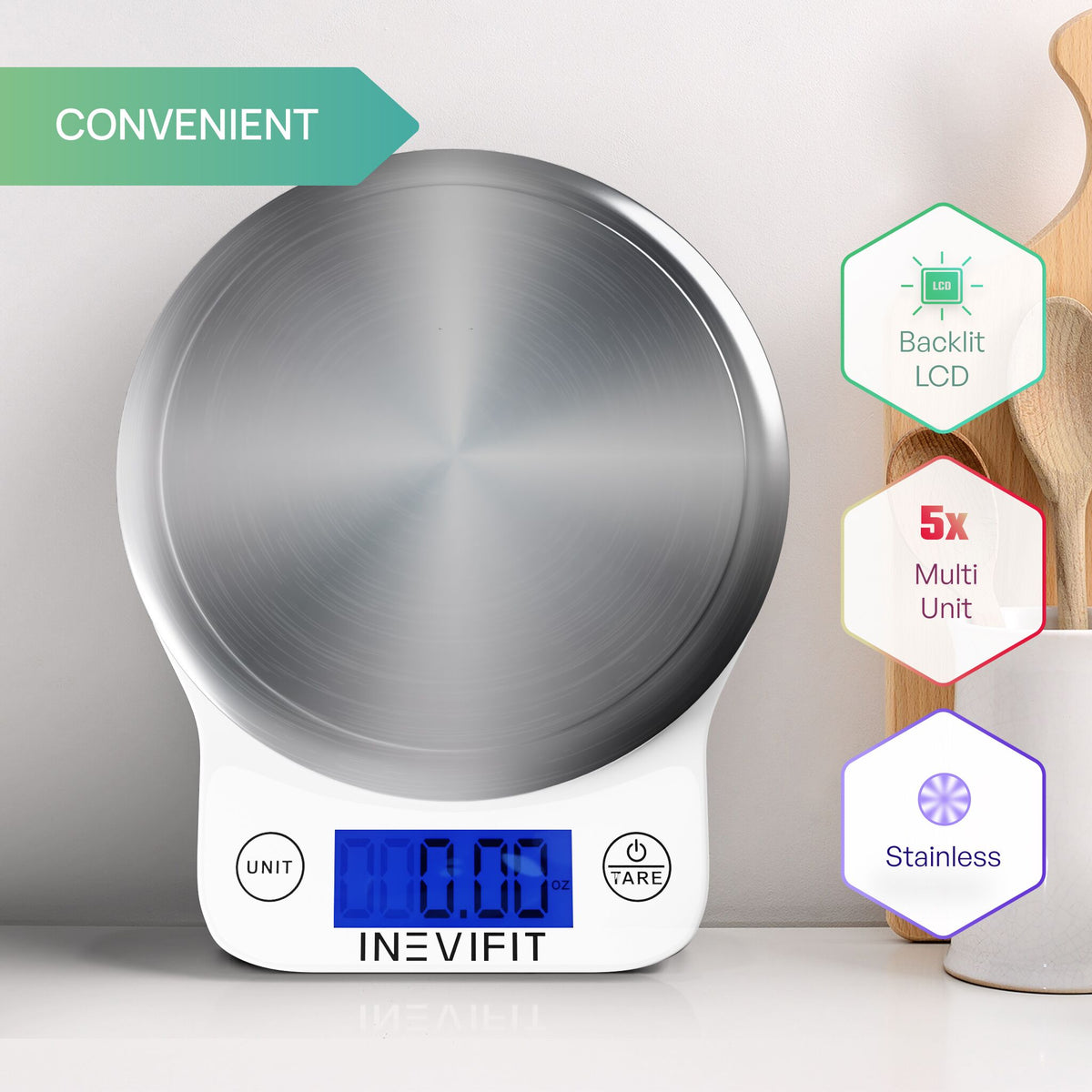 INEVIFIT Digital Kitchen Scale
