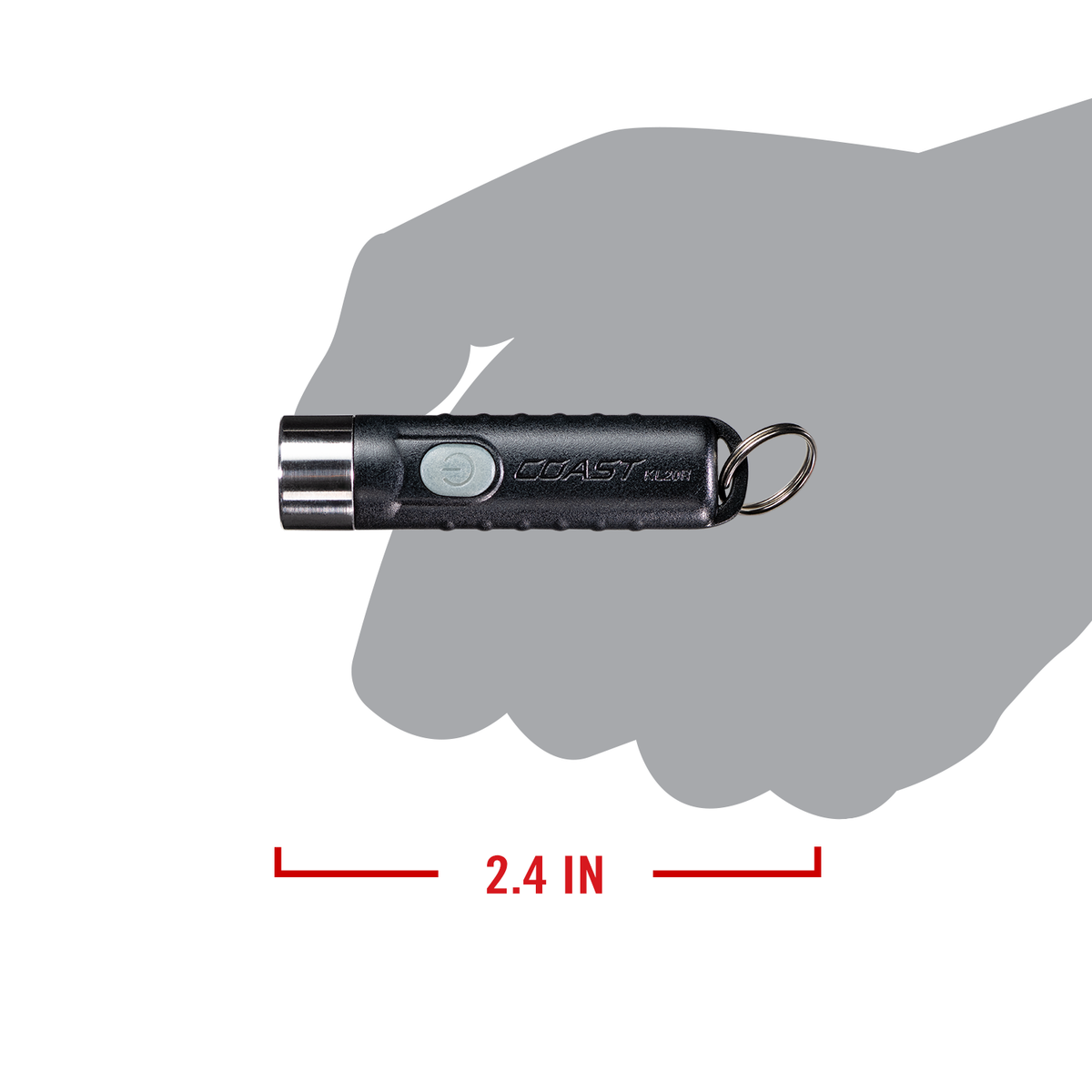 COAST Products Rechargeable Keychain Flashlight