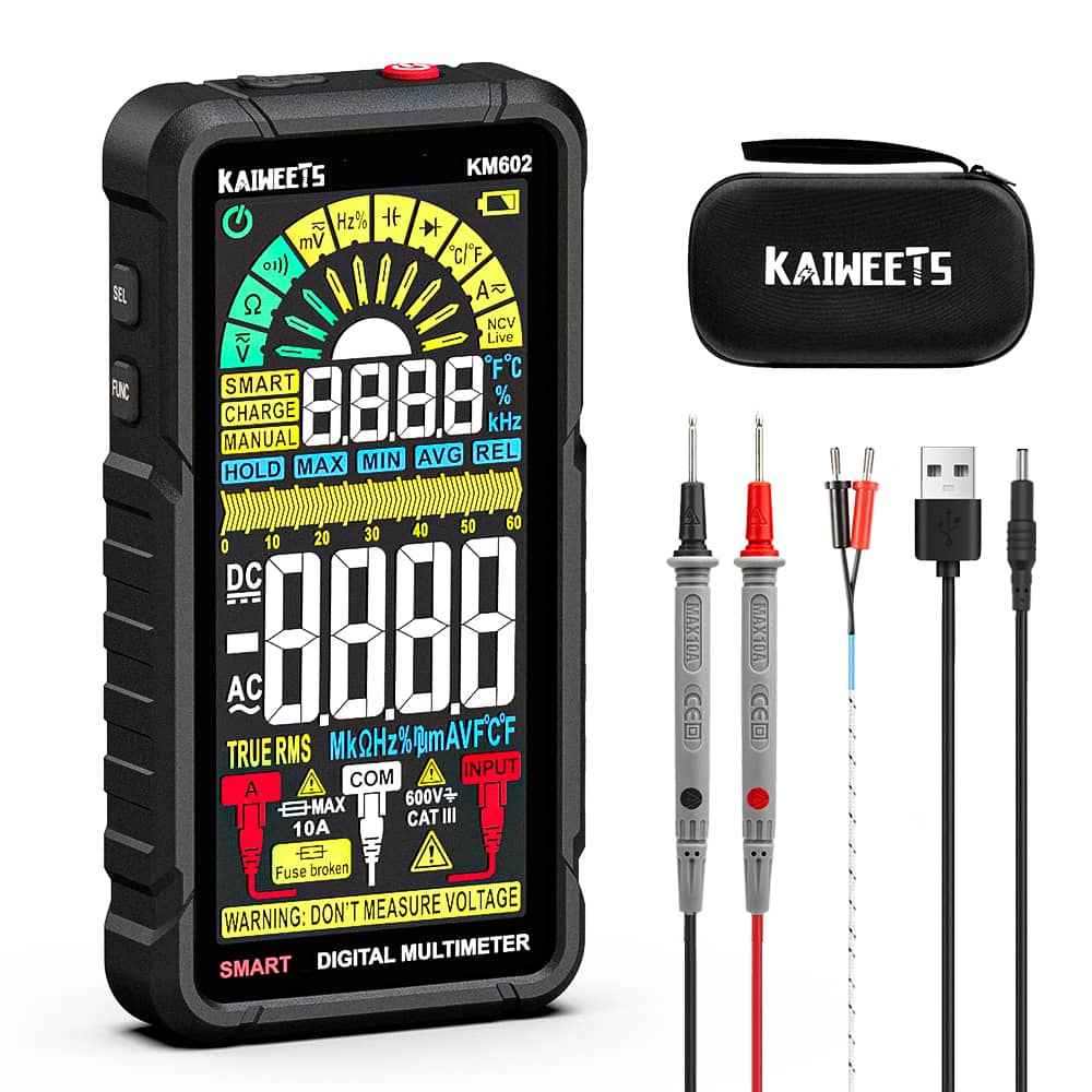 Kaiweets Rechargeable Smart Digital Multimeter