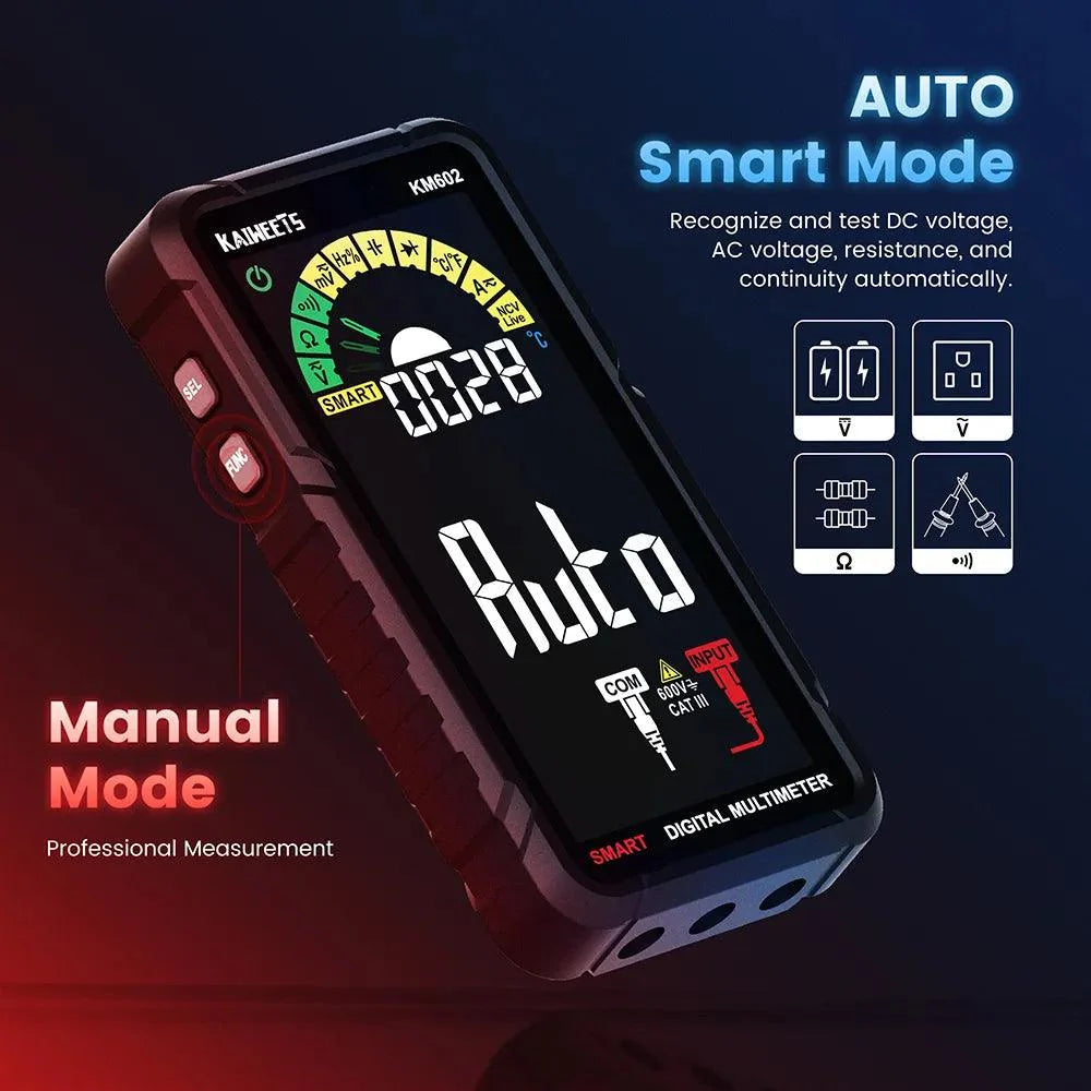 Kaiweets Rechargeable Smart Digital Multimeter
