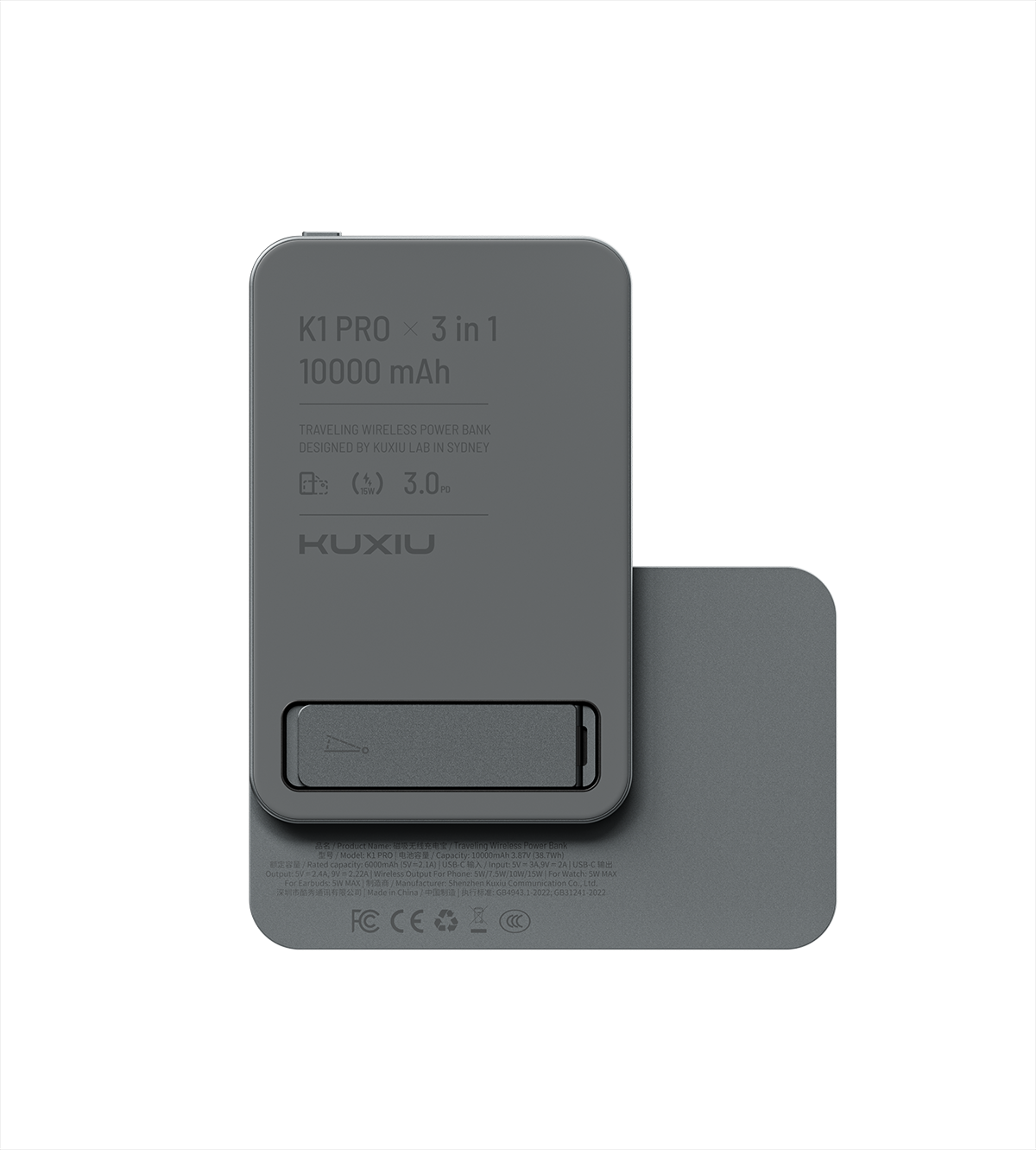 KUXIU Wireless Power Bank