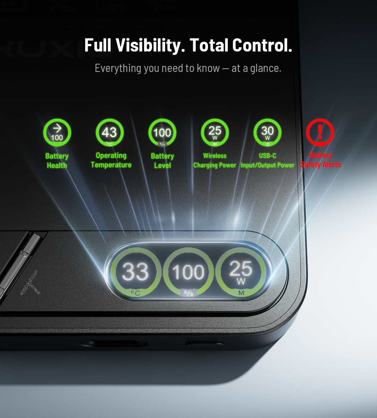 KUXIU Wireless Power Bank