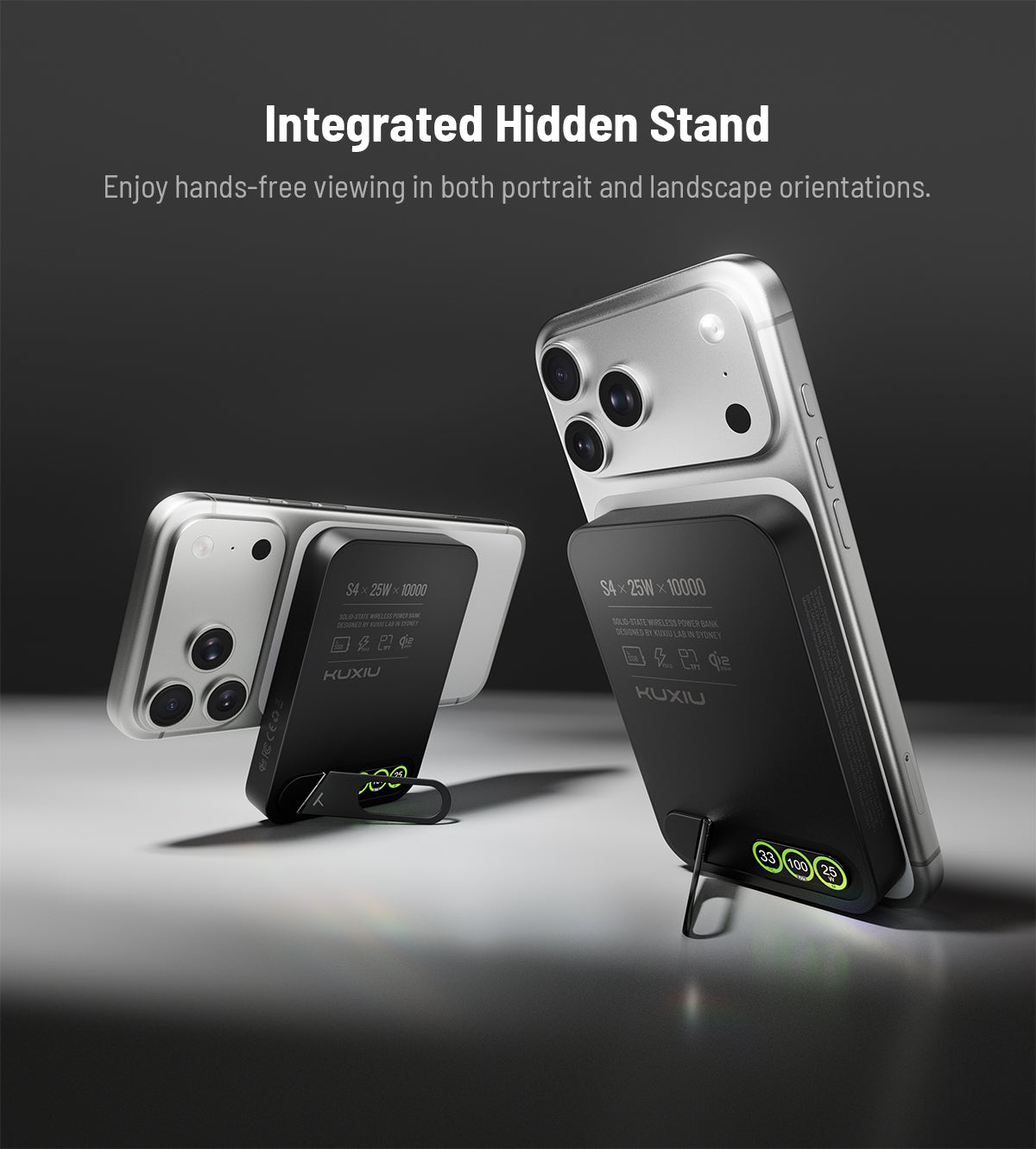 KUXIU Wireless Power Bank