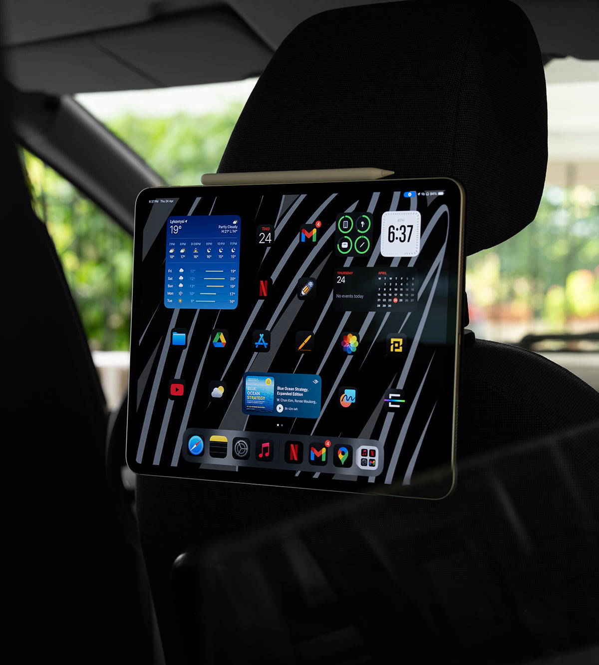 KUXIU Magnetic iPad Car Mount