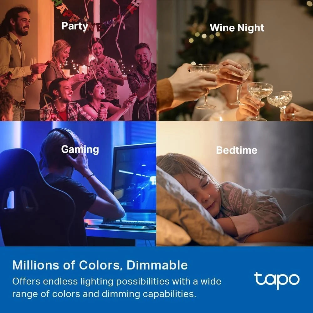 Tapo Smart LED Light Bulb Pack