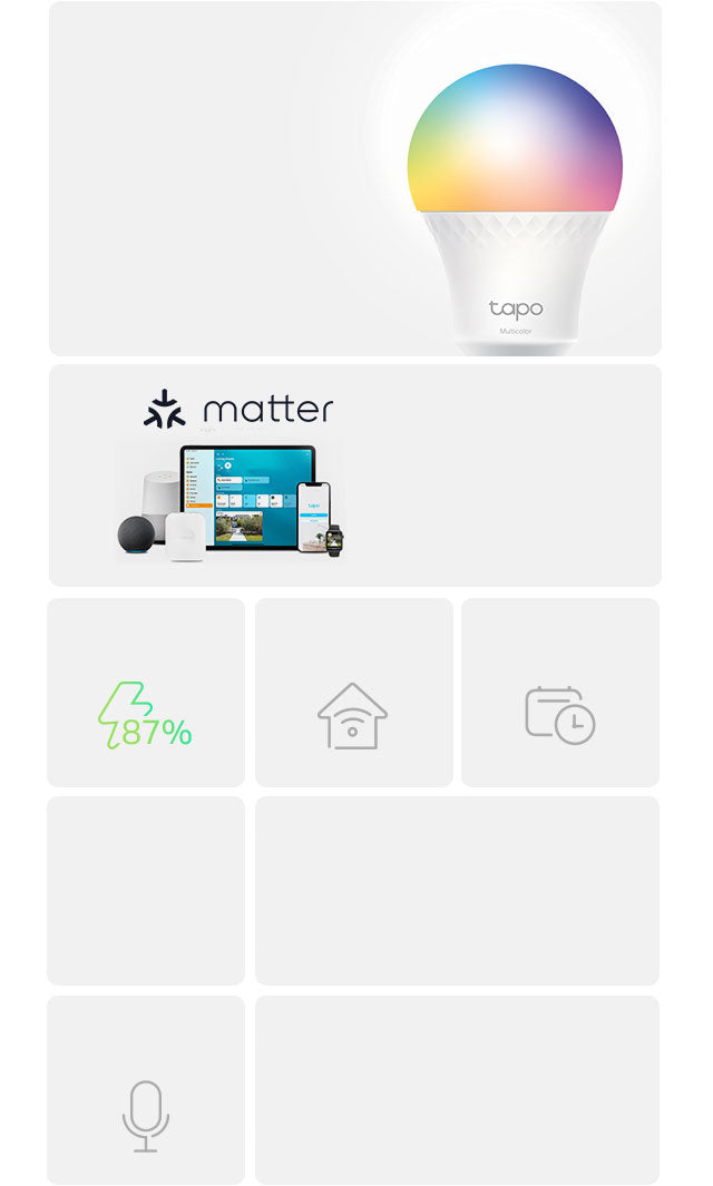 Tapo Smart LED Light Bulb Pack