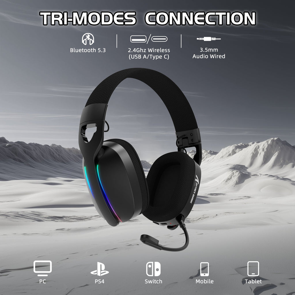 ATTACK SHARK Wireless Gaming Headset