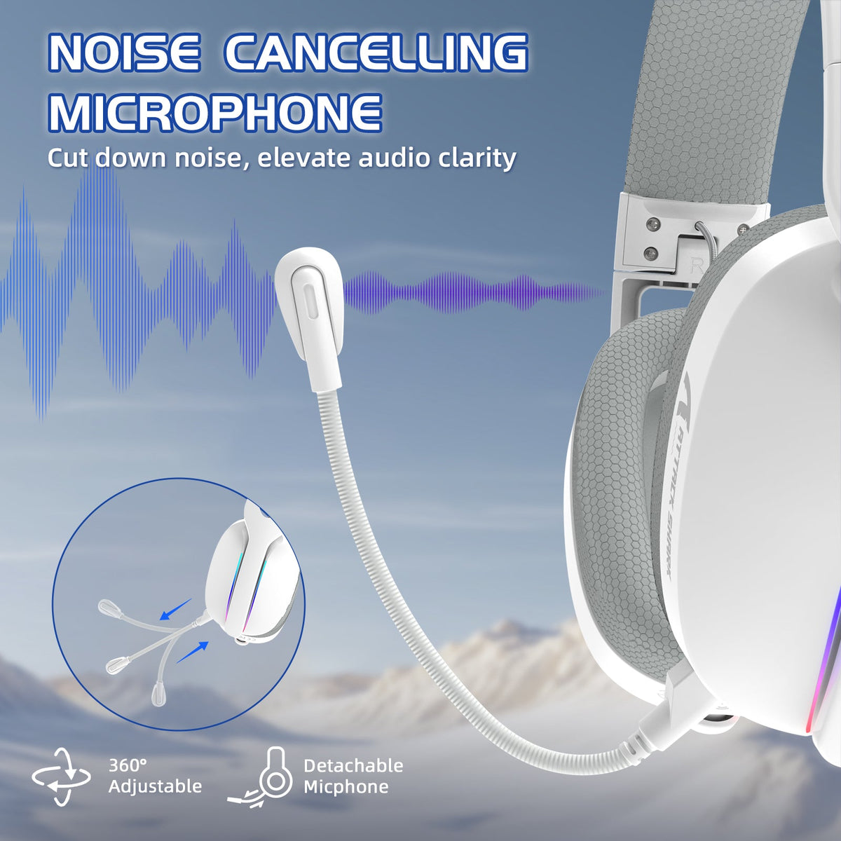 ATTACK SHARK Wireless Gaming Headset