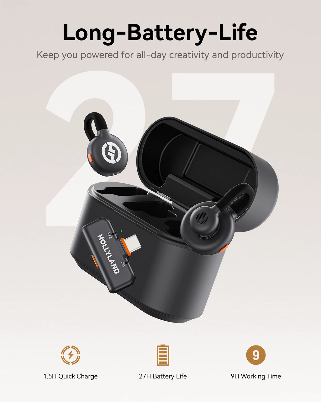 Hollyland Store Wireless Microphone System