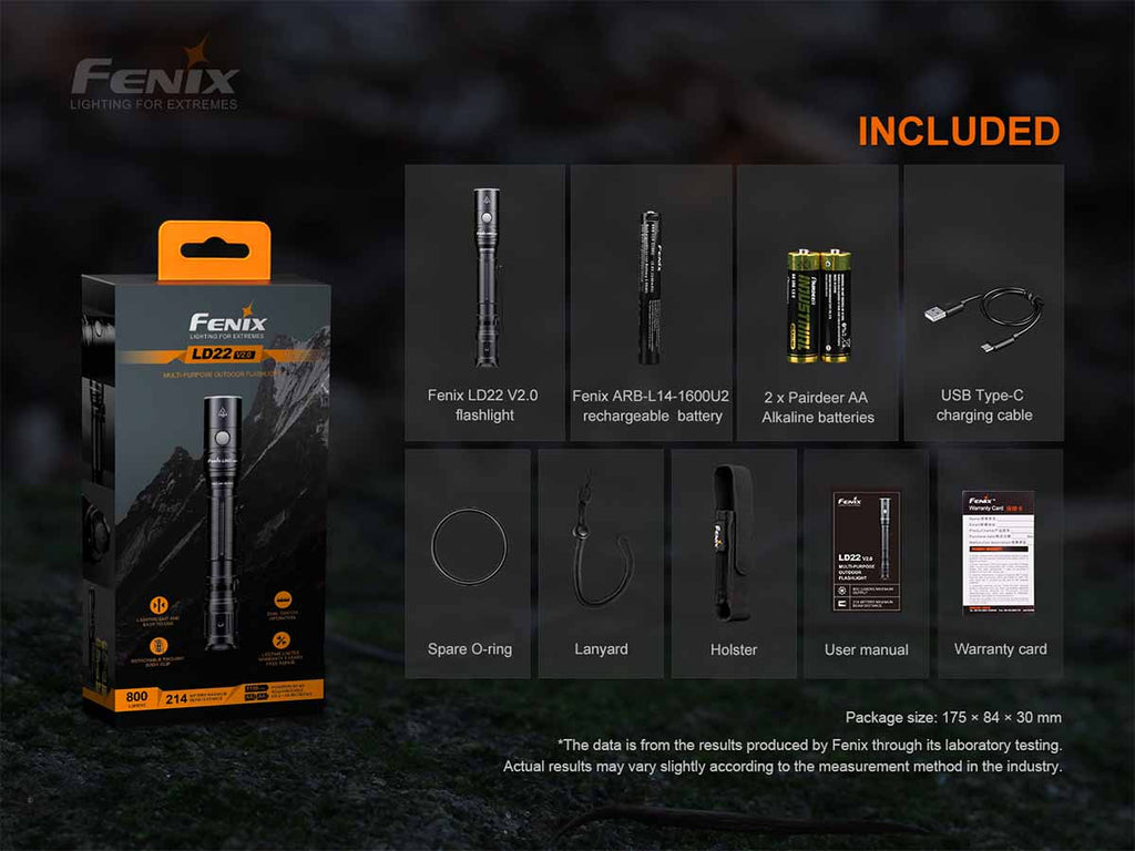 Fenix Multi-Power EDC Flashlight