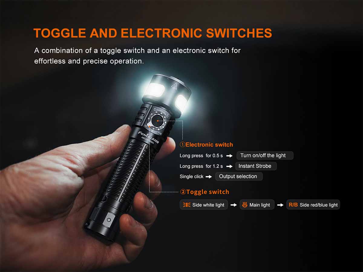 Fenix Multipurpose Rechargeable Flashlight