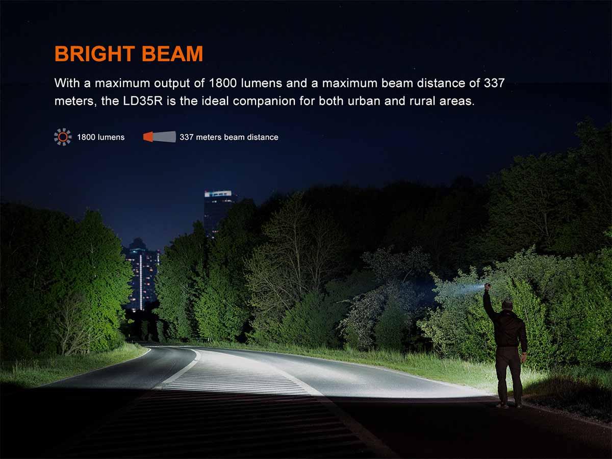 Fenix Multipurpose Rechargeable Flashlight