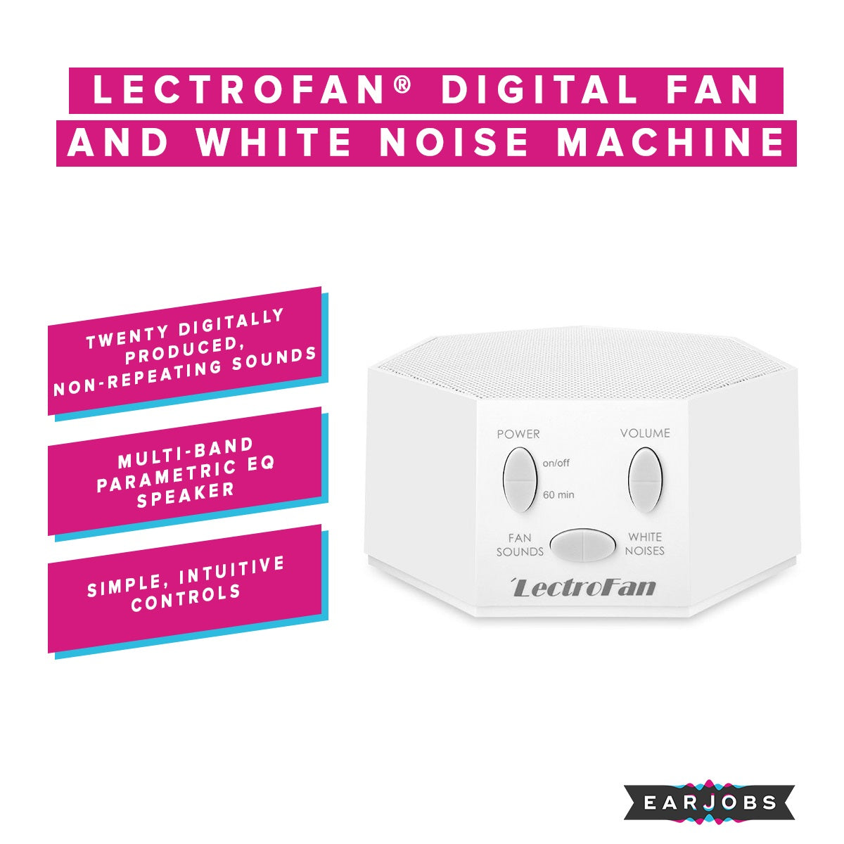 LectroFan Digital White Noise Machine