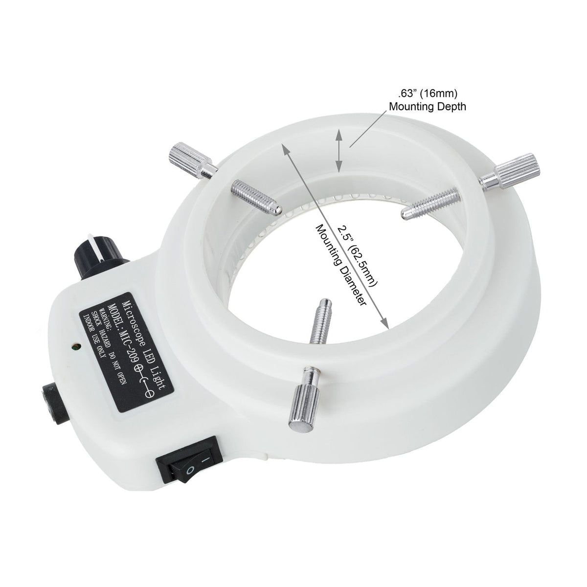 AmScope Microscope LED Ring Light