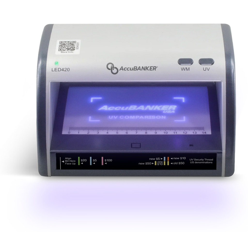 AccuBANKER Manual Banknote Validator