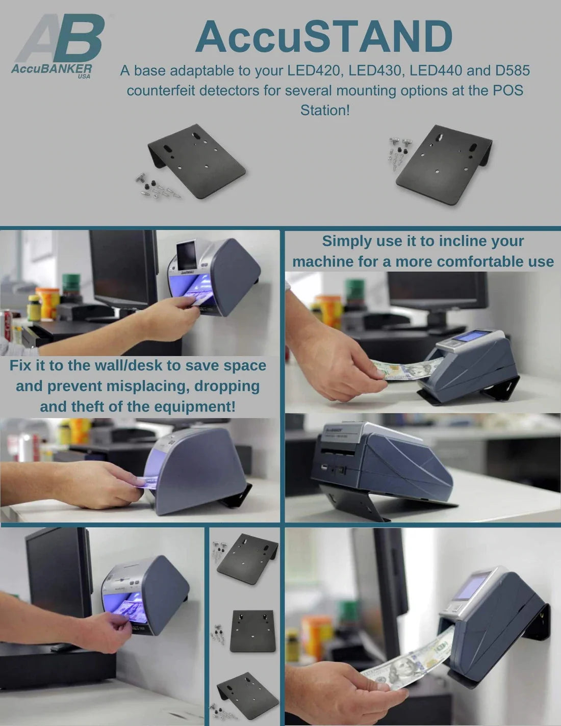 AccuBANKER Manual Banknote Validator