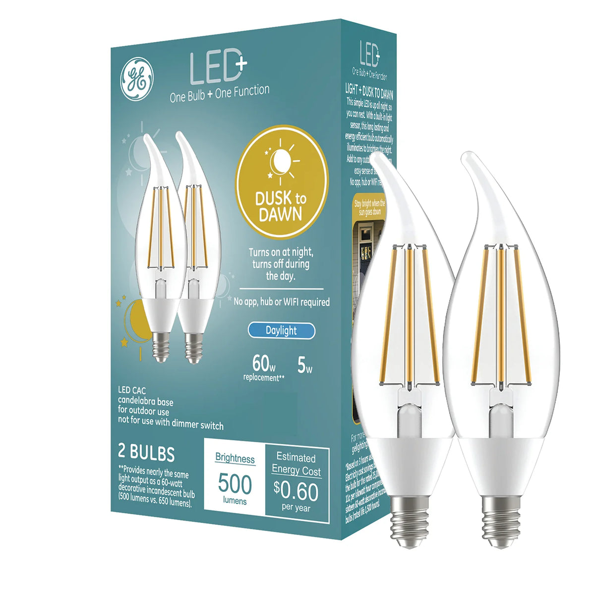 GE Lighting, a Savant company Photocell LED Light Bulbs