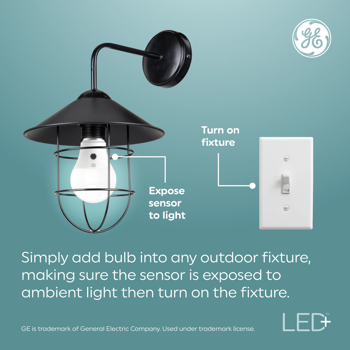 GE Lighting, a Savant company Photocell LED Light Bulbs