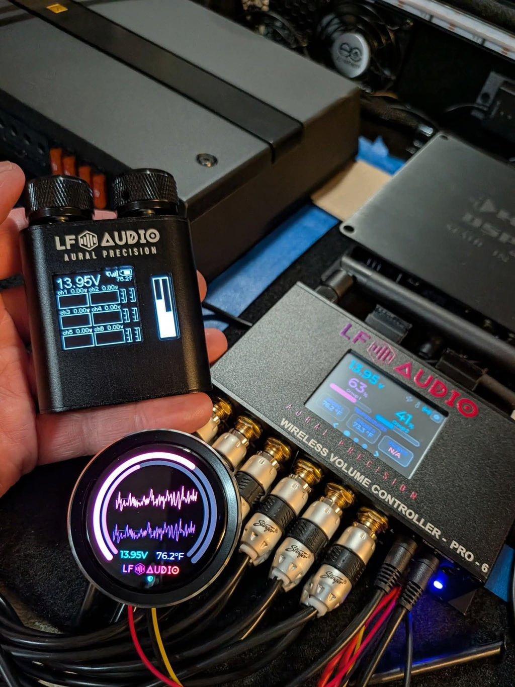 LF Audio Automotive Audio Touch Controller