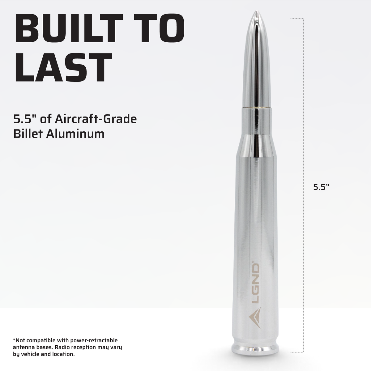 Tidalwave Short Vehicle Radio Antenna
