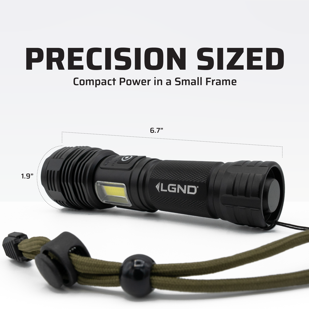 Tidalwave High-Intensity Handheld Flashlight
