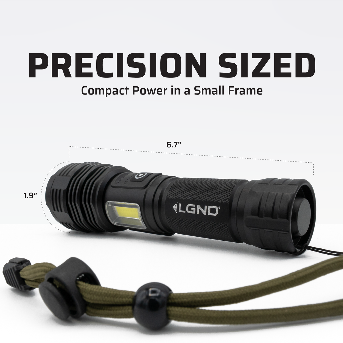 Tidalwave High-Intensity Handheld Flashlight