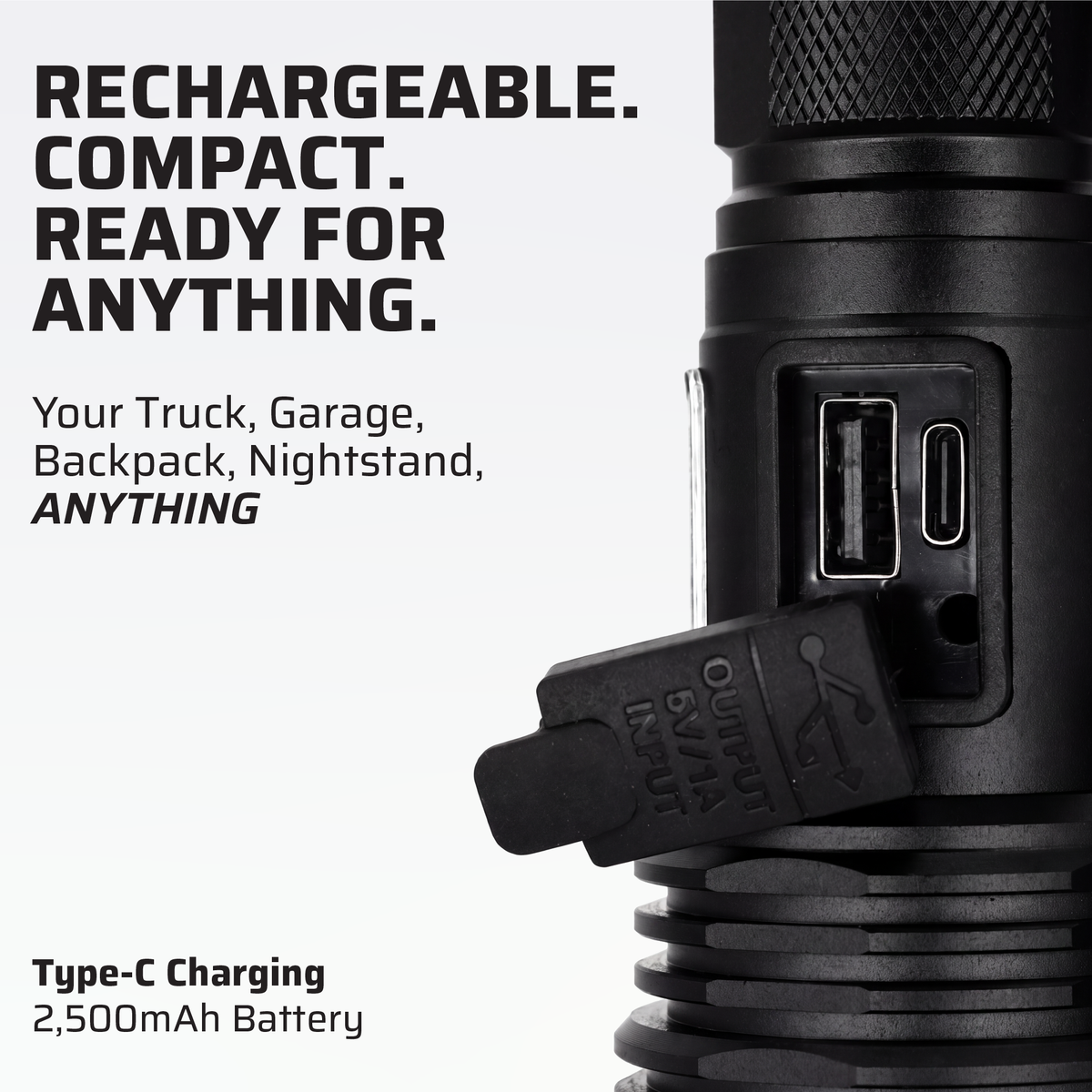 Tidalwave High-Intensity Handheld Flashlight
