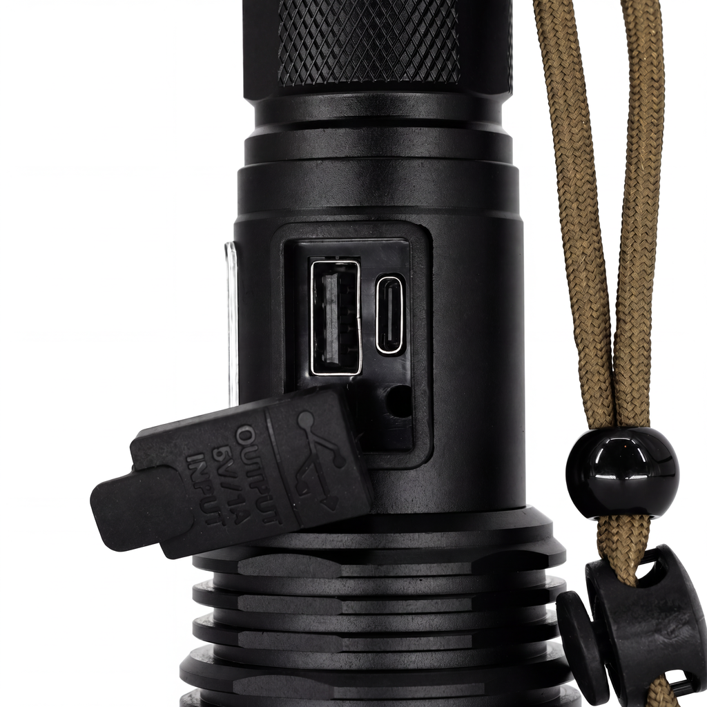 Tidalwave High-Intensity Handheld Flashlight