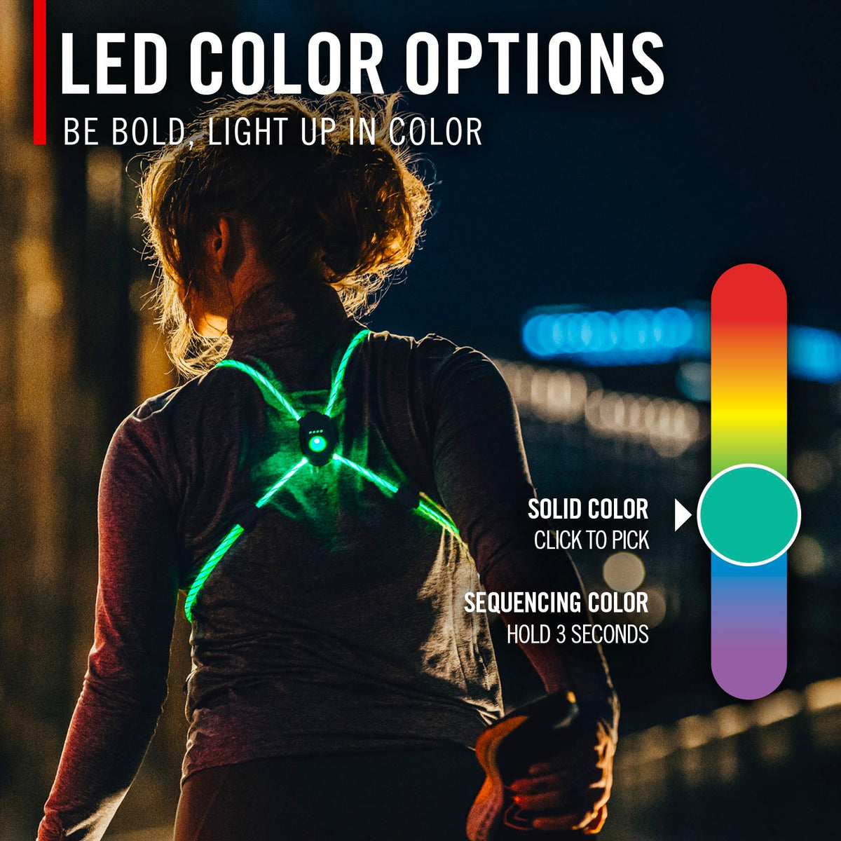 COAST Products Rechargeable Lighted Safety Vest