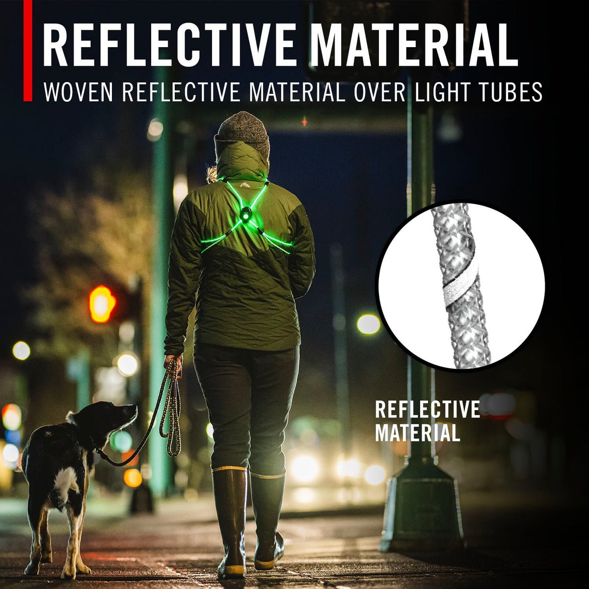 COAST Products Rechargeable Lighted Safety Vest