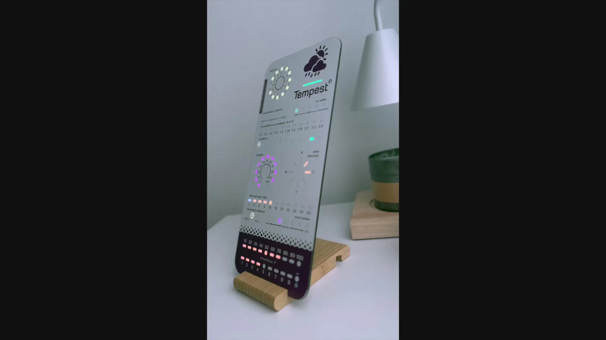 LightMaps Wi-Fi Weather Data Display