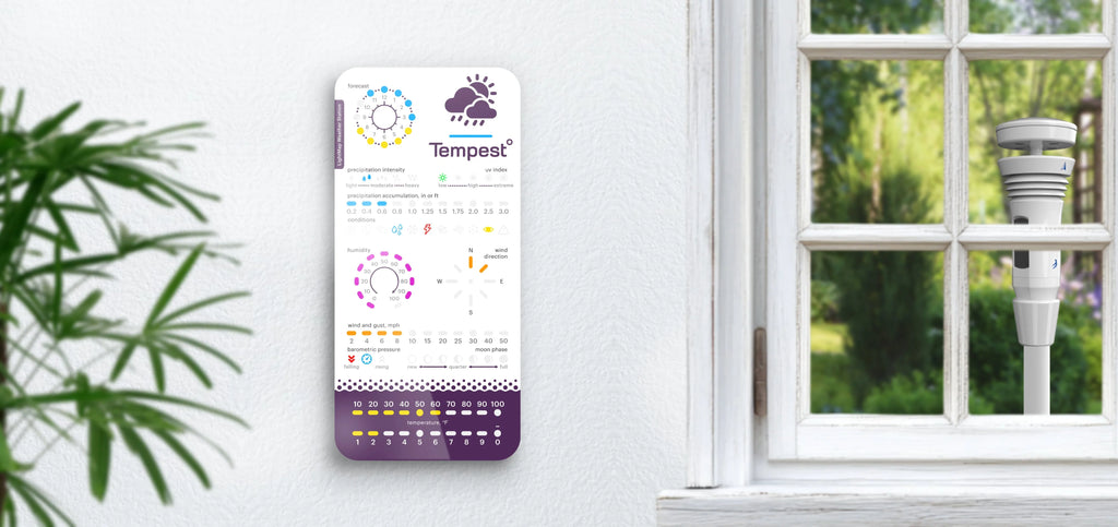 LightMaps Wi-Fi Weather Data Display