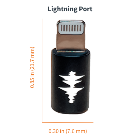GoDark Bags Lightning Microphone Blocker