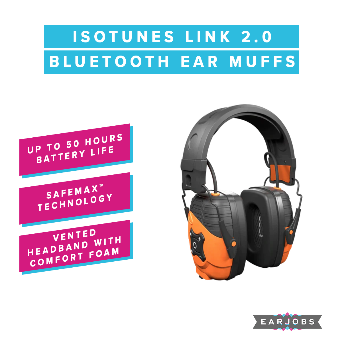 ISOtunes Bluetooth Hearing Protection Headset