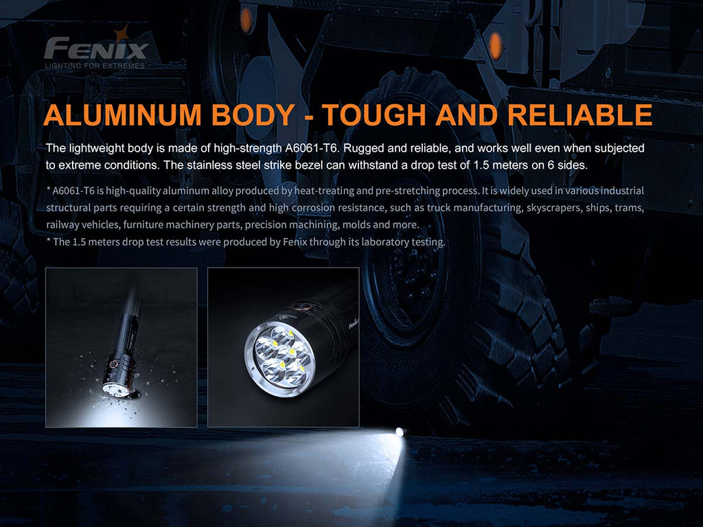 Fenix High-Output Rechargeable Flashlight