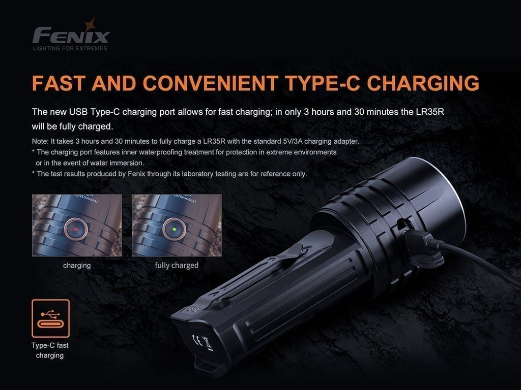 Fenix High-Output Rechargeable Flashlight