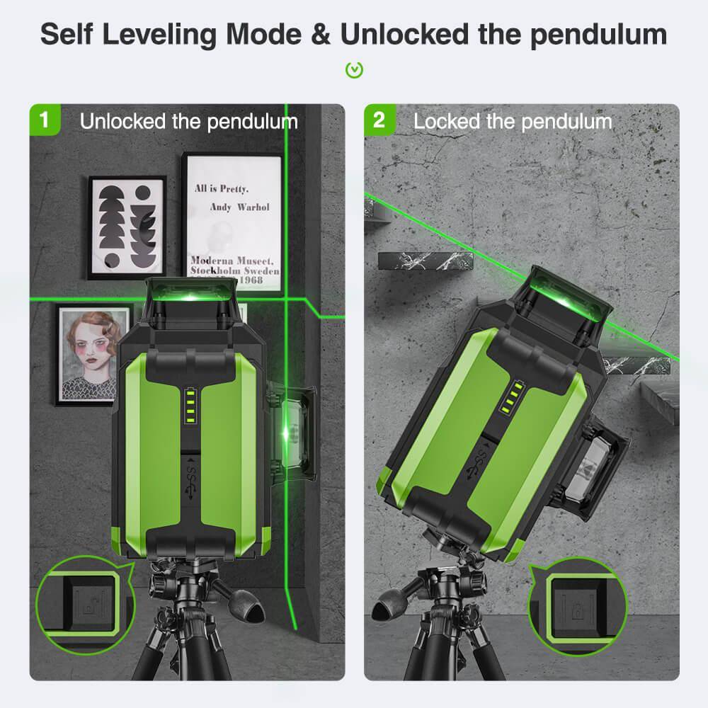 Huepar Cross Line Laser Level
