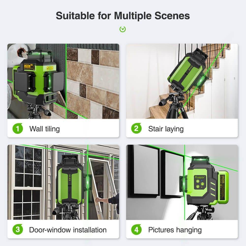 Huepar Cross Line Laser Level