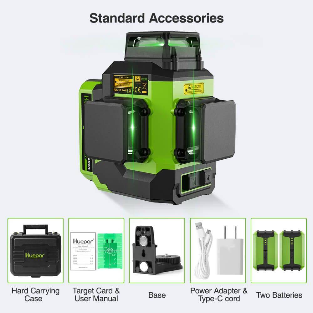 Huepar Cross Line Laser Level