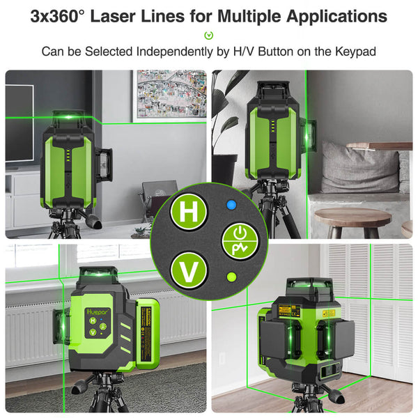 Huepar Cross Line Laser Level