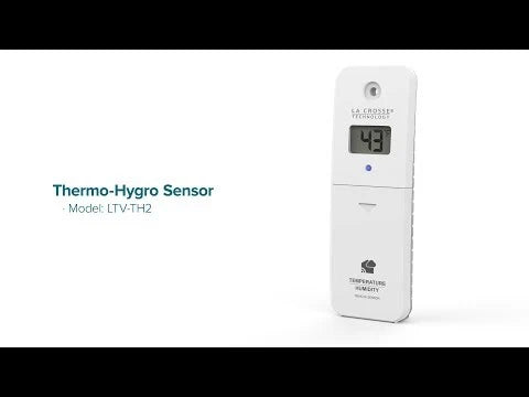 La Crosse Technology Wireless Temperature and Humidity Sensor