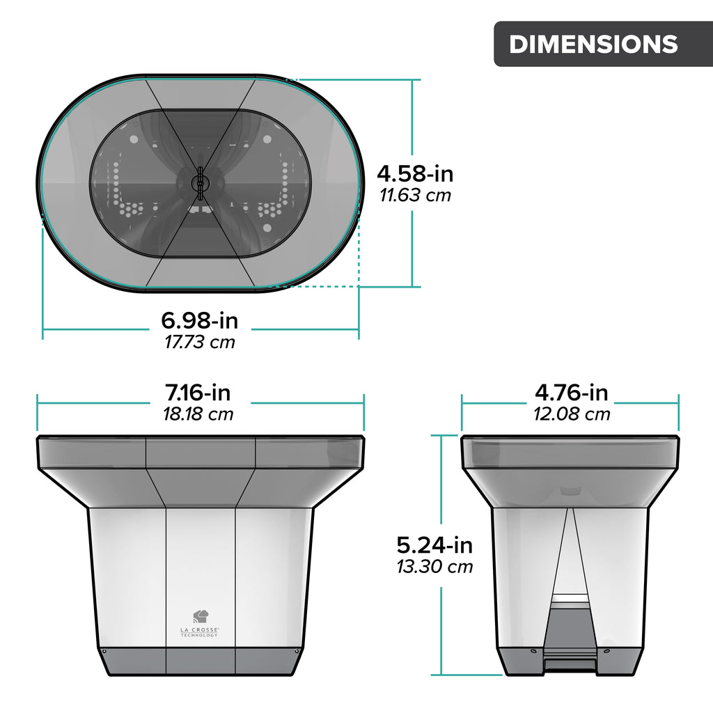La Crosse Technology Wireless Rain Gauge Sensor