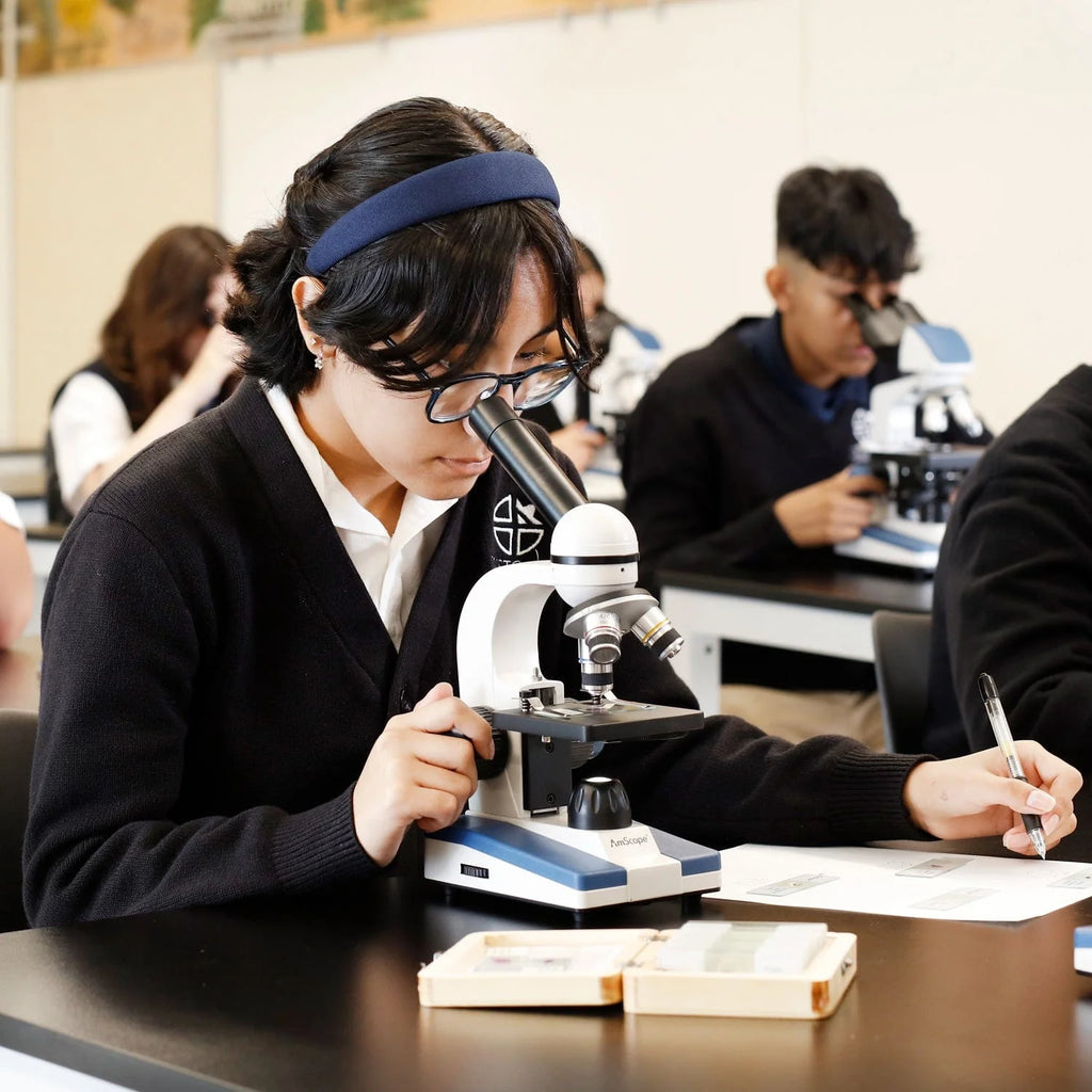 AmScope Monocular Compound Microscope