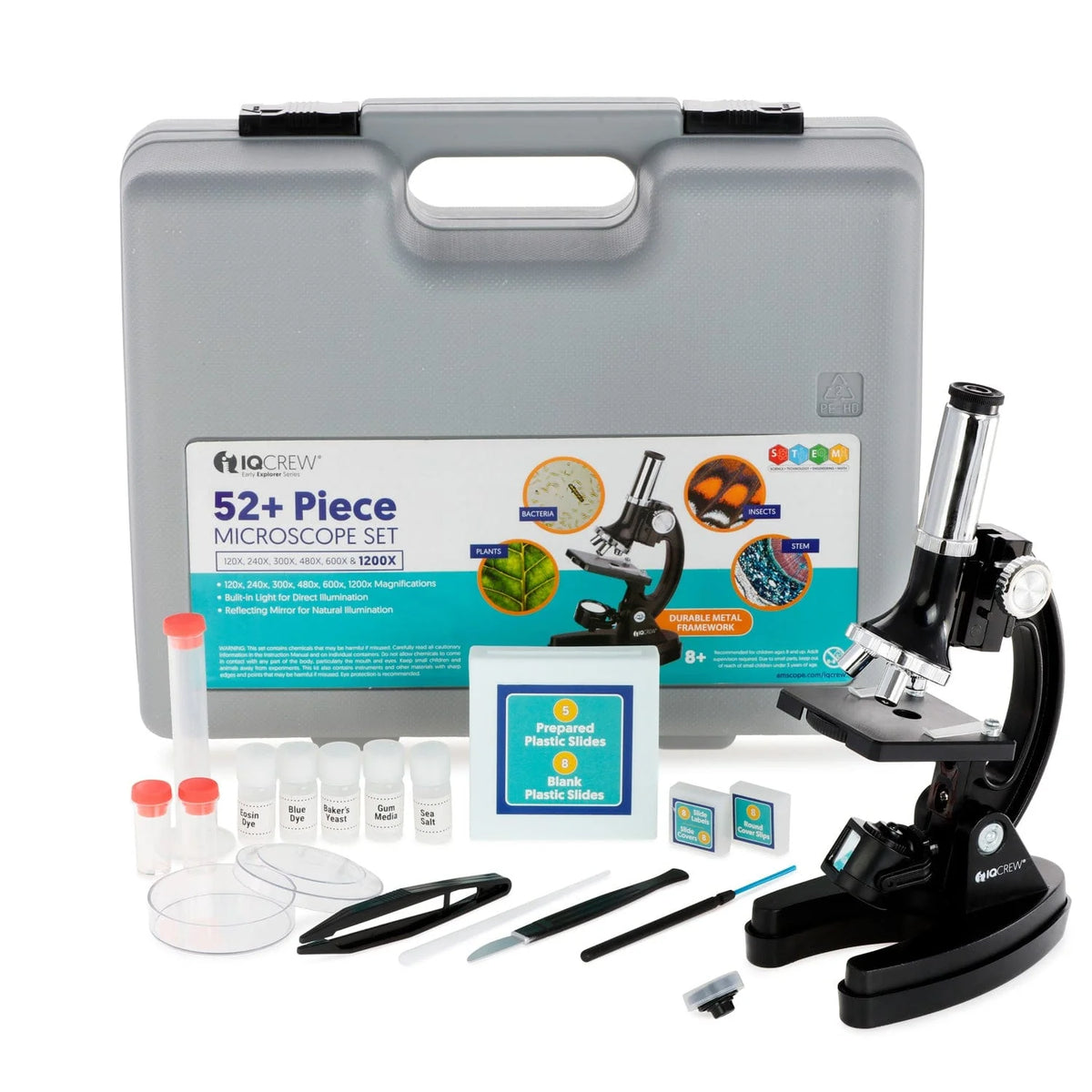 IQCREW Monocular Microscope Kit
