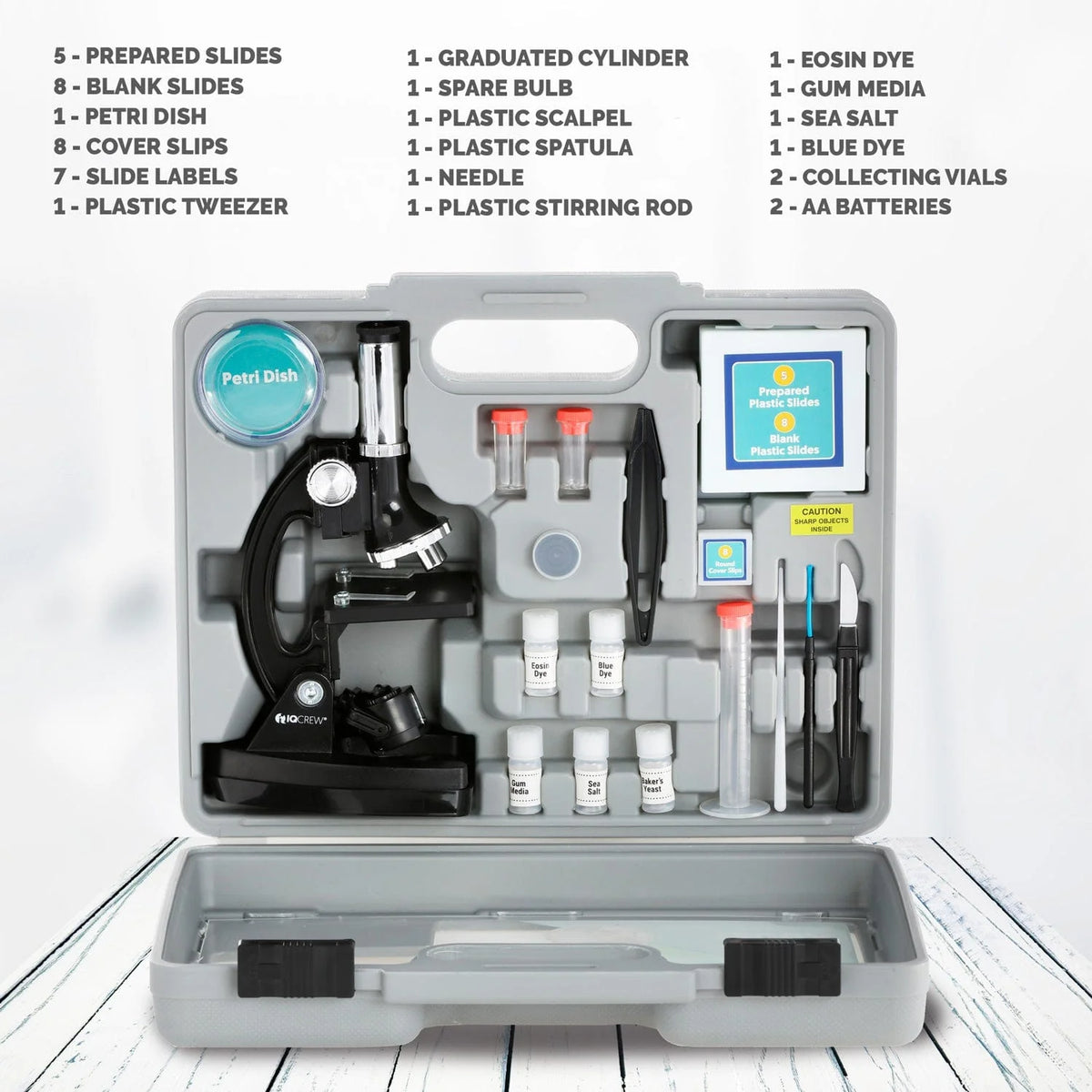 IQCREW Monocular Microscope Kit